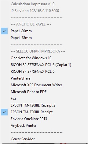Servidor PC Windows